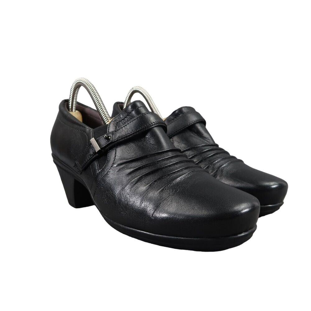 Abeo Shoes Womens 8.5 Pump Loafer Booties Career Classic Comfort Fashion Leather